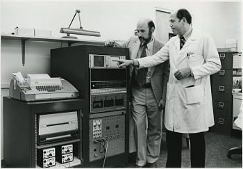 Clyde Nash, MD and colleague