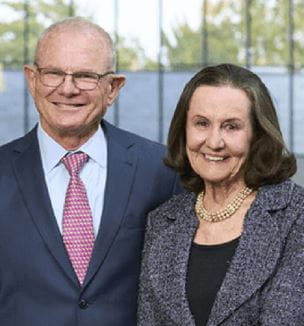 Dr. Richard Martin and wife for UH Giving article