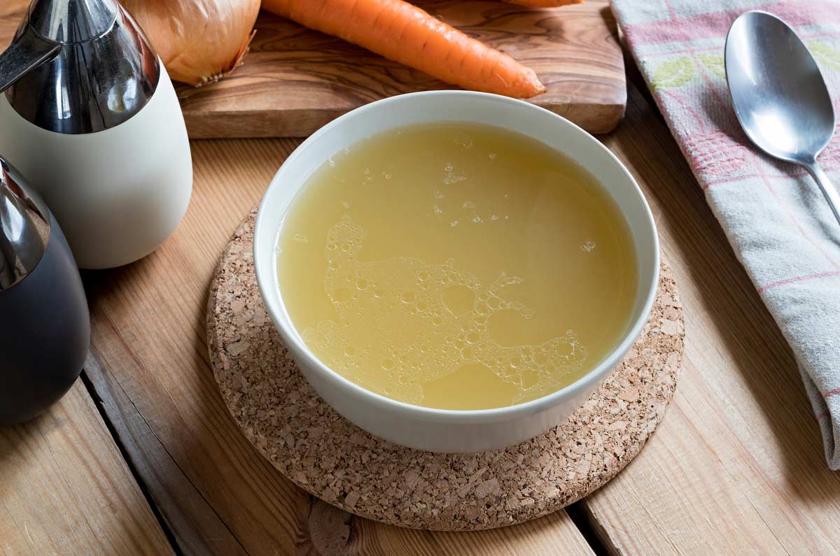 bowl of bone broth