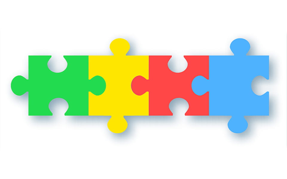 Illustration of puzzle pieces