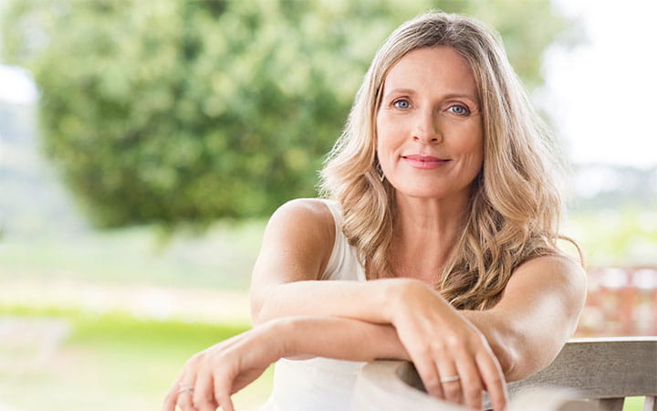smiling woman