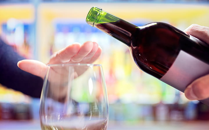 no more wine