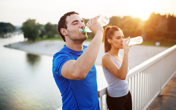 exercising and hot weather