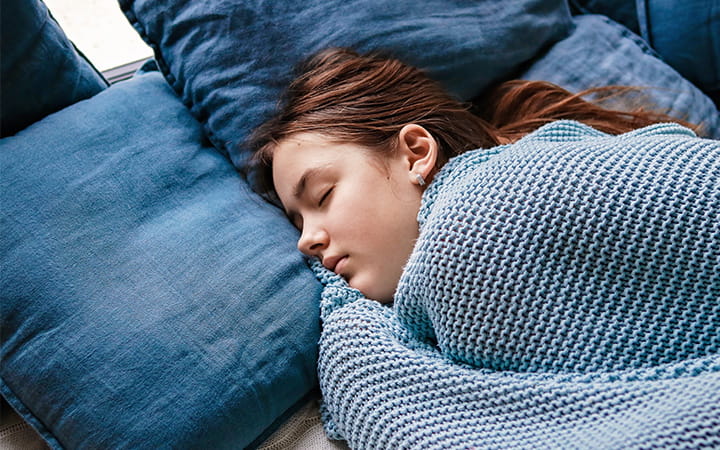 sleeping child