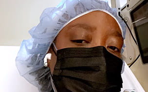 Tasha Taylor being treated at University Hospitals