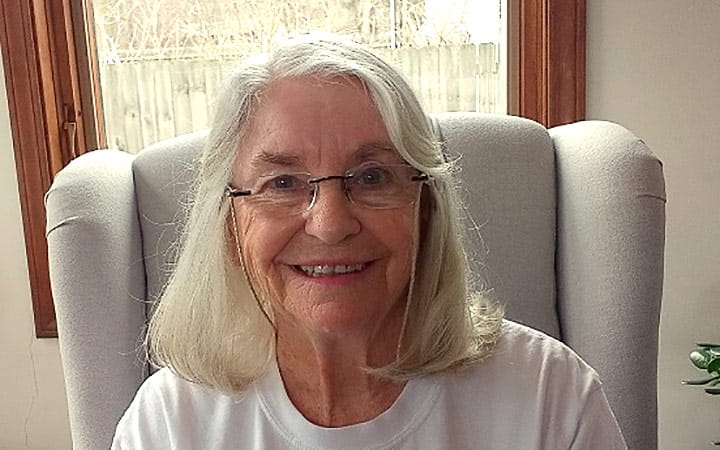 Kate Lloyd at home