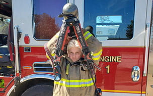 Firefighter Returns After Shoulder Injuries