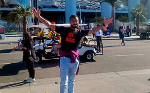 Browns Player with Heart for Cardiac Patients Sends Survivor to Super Bowl