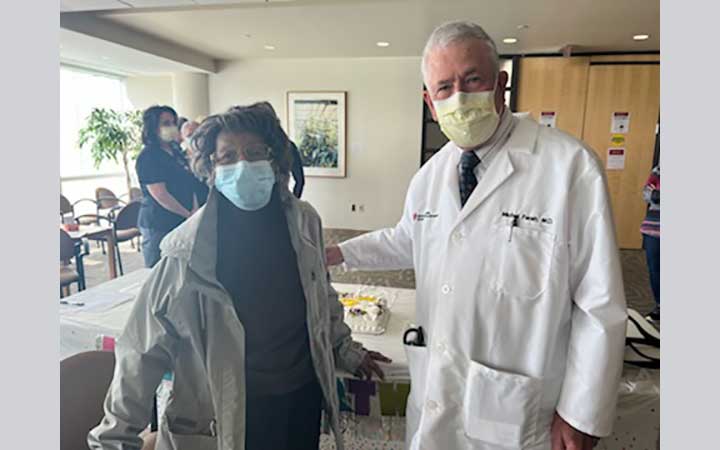 Georgia Dixon and Michel Farah, MD