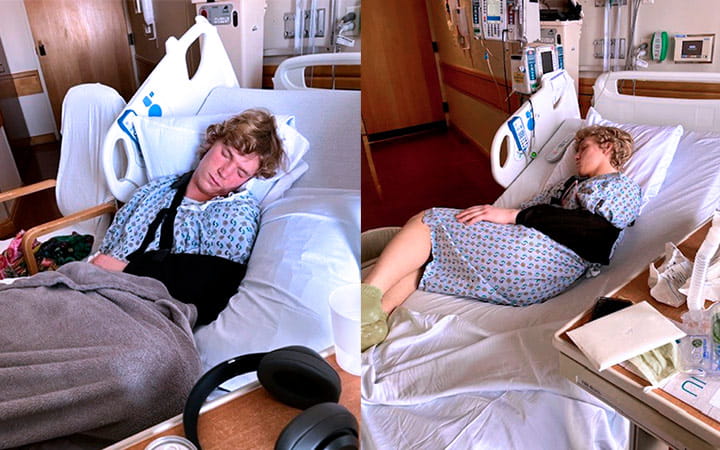 Kallen Zarembski recuperating after treatment