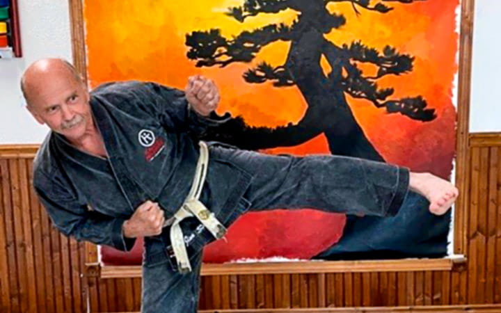 Black belt James Stuber is the owner of Karate Institute of America in Chardon