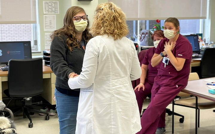 Destiny takes steps at University Hospitals Parma Medical Center