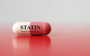 A Statin capsule