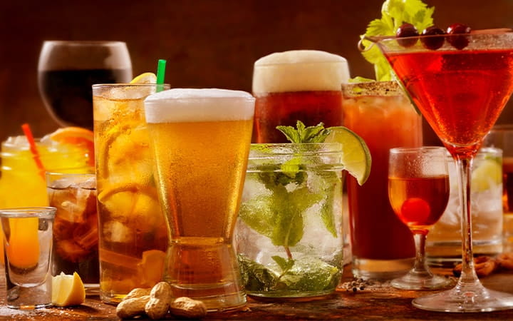 Alcoholic drinks
