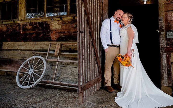 Kelly Rizer celebrates her wedding