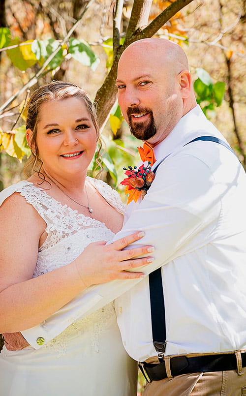 Kelly Rizer and her husband