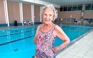 Heart Valve Repair Gives Senior Swimmer Several More Laps
