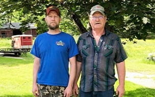 Brothers Clifford and Ricky Stackpole