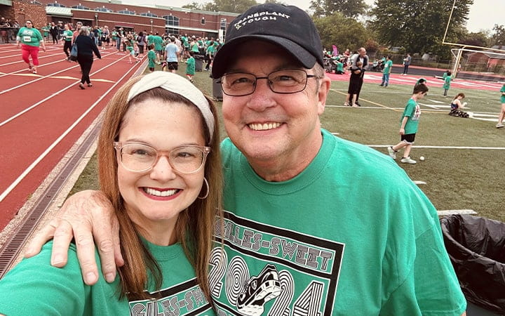 Double lung transplant patient Timothy Gruhn