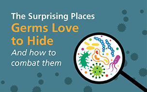 The Surprising Places Germs Love to Hide