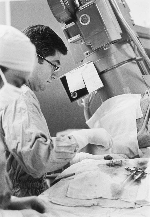 Jerome Liebman, MD Cath Lab circa 1960's