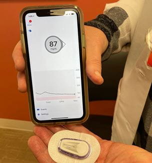 Glucose monitor system