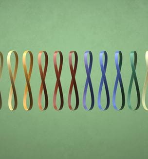 Cancer survivorship ribbons