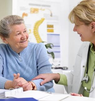 Doctor and patient image