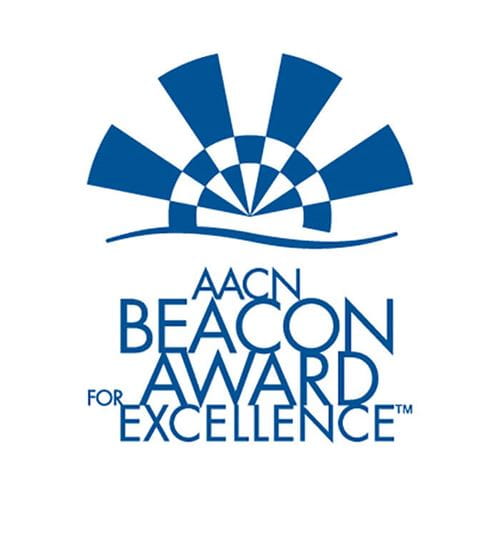 AACN Beacon Award logo