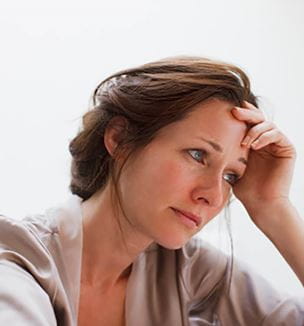 Pensive female