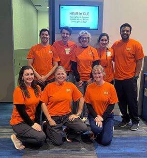 UH ENT team at HEAR in CLE event 2023