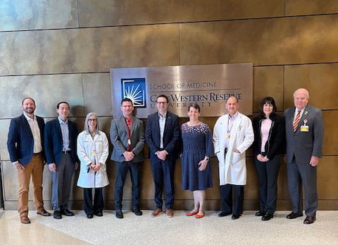 Benjamin Shore, MD Visiting Professor with orthopaedic team members