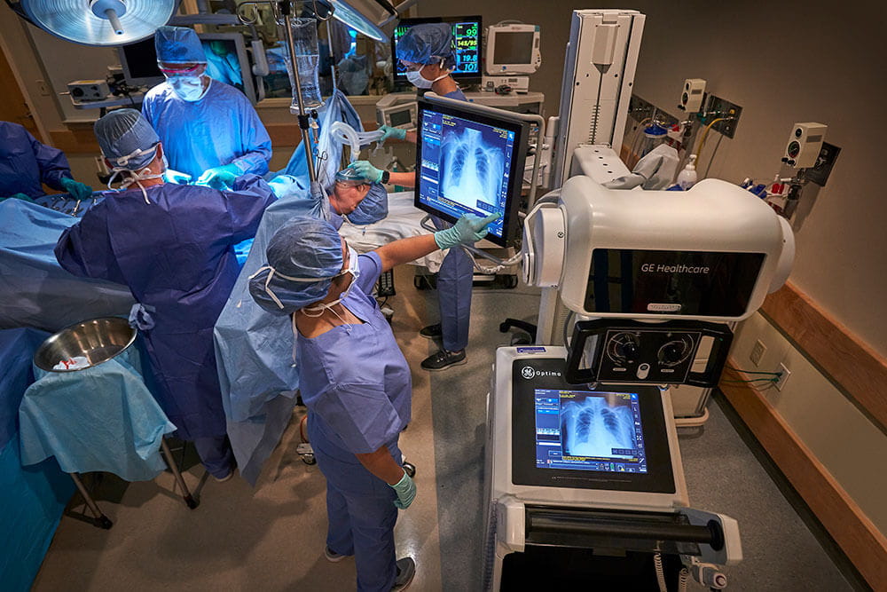 Critical Care Syite OR setting