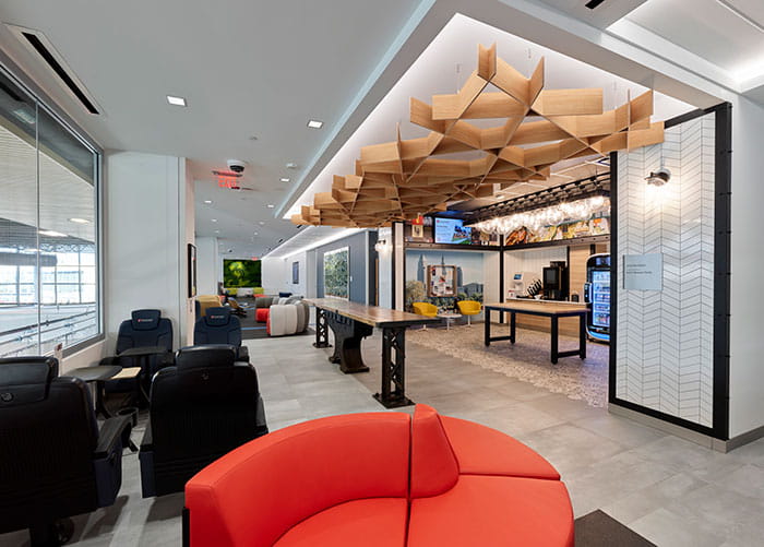 Multi-disciplinary men's health space prioritizes innovation and comfort.
