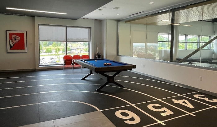 Cutler Center for Men pool table image