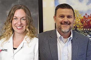 Amy Edwards, MD and David Miller, MD UH Rainbow