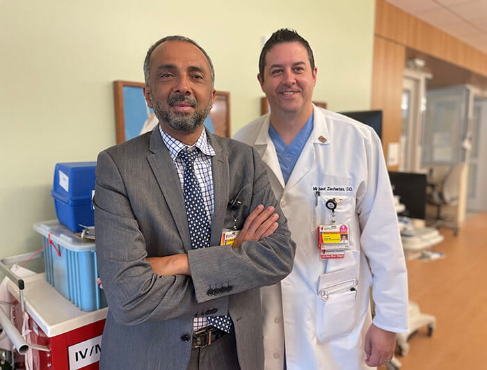 UH HHVI Cardiologists Drs. Ramani and Zacharias