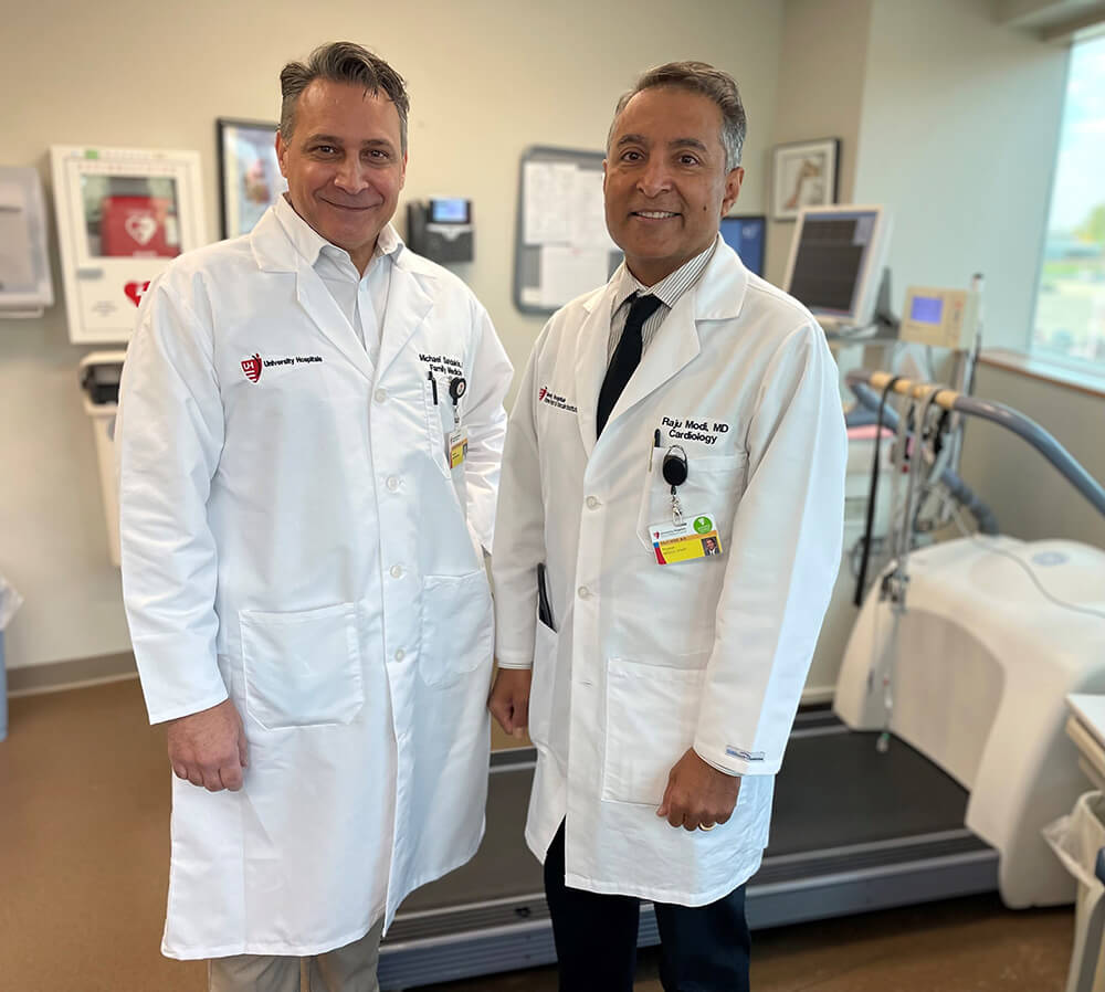 Michael Saridakis, DO and Raju Modi, MD