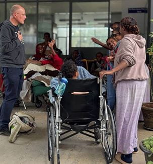 Image associated with Dr. Christina Hardesty Travels on Medical Mission to CURE Children's Hospital of Ethiopia.