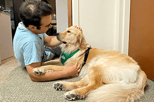 Ramtin Dastgir, DDS and PetPals Loki.
