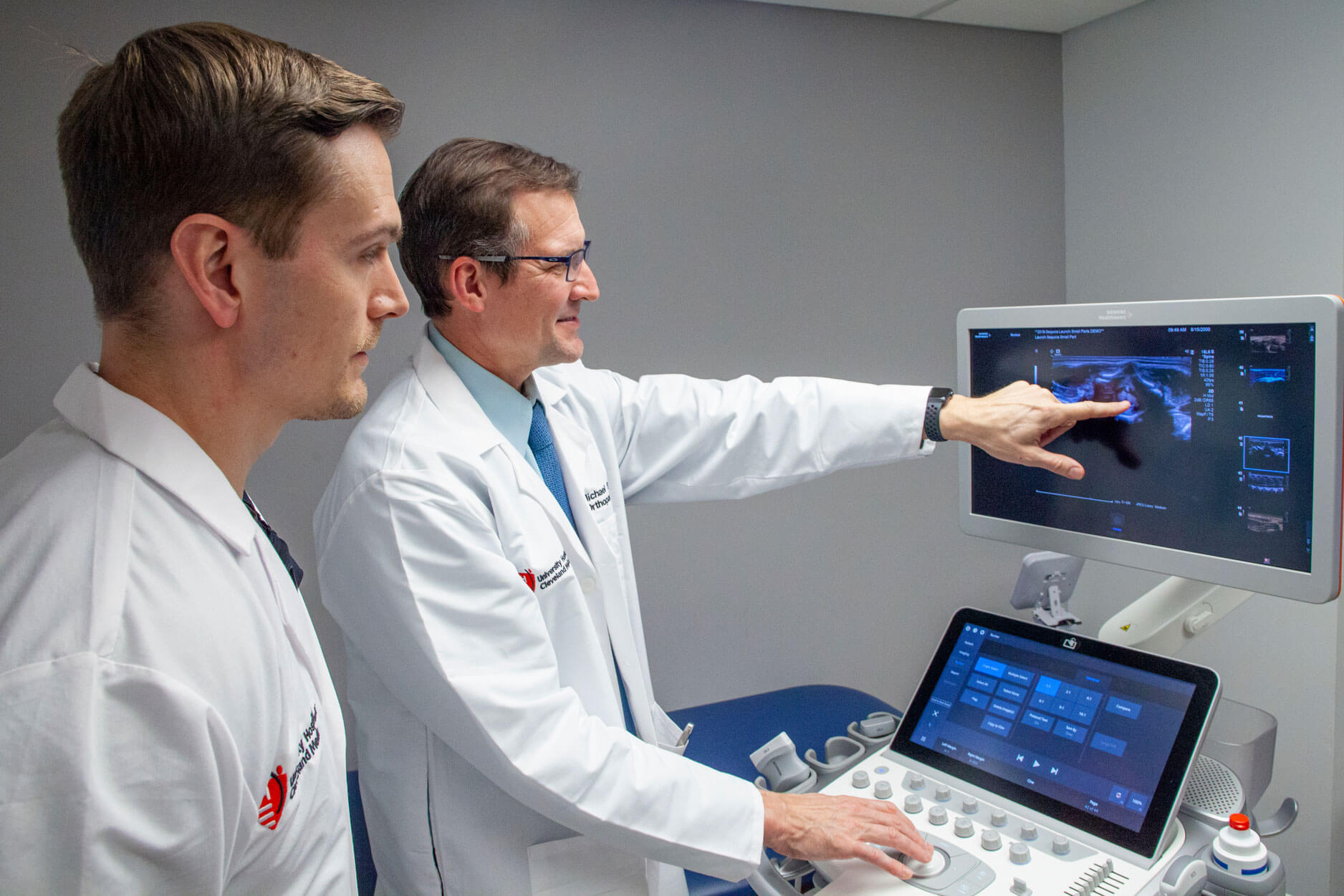 Drs. Michael Schaefer and Antimo Gazzillo of UH PMR
