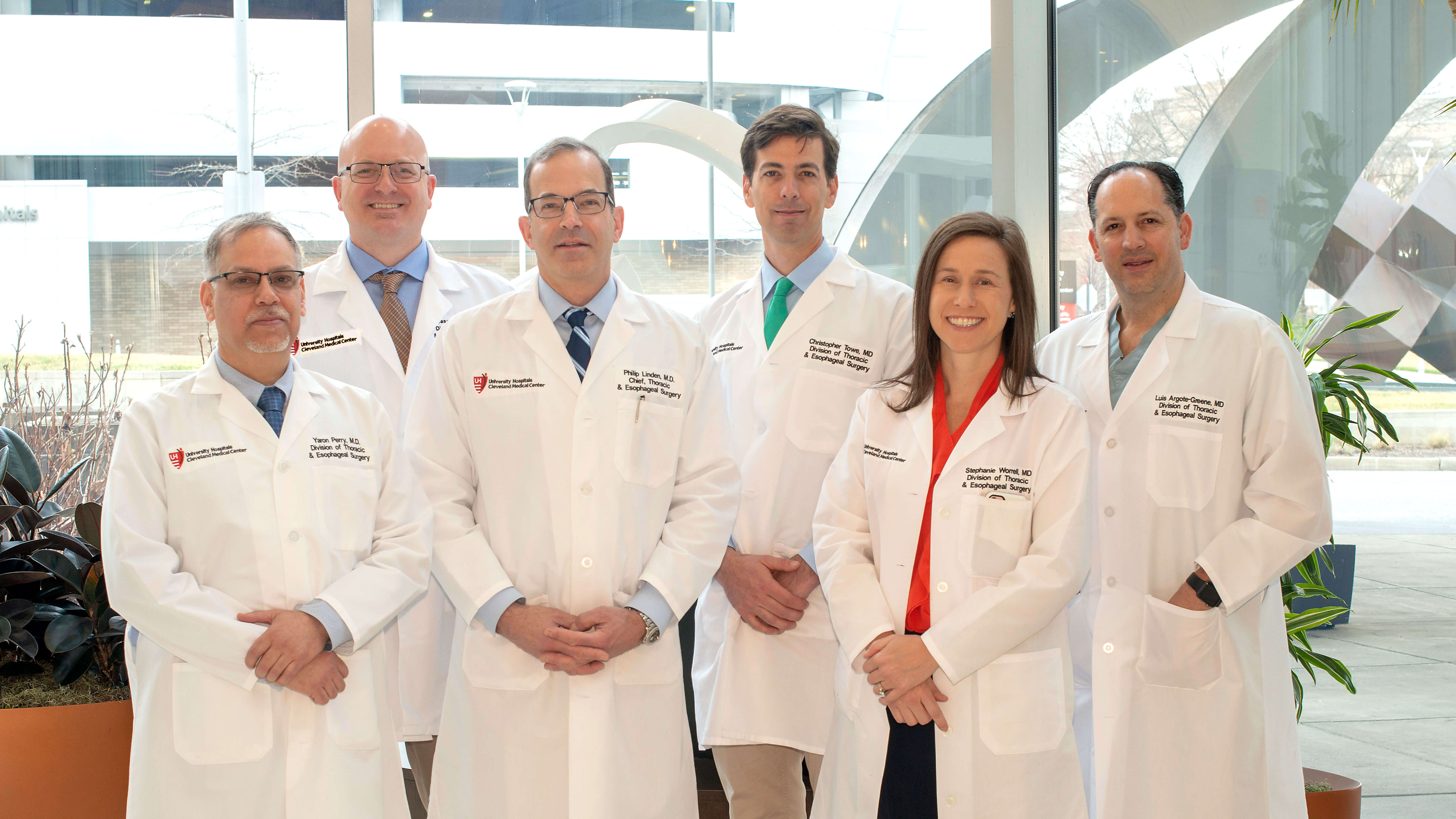 UHCMC Thoracic & Esophageal Surgery team