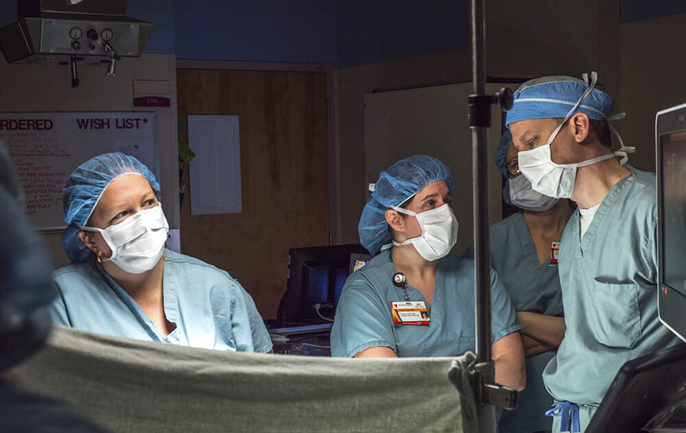 Fetal cardiac pre procedure imaging in OR