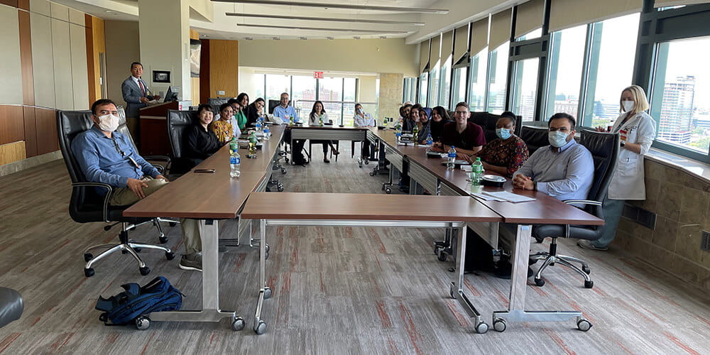End of 2022 Summer EEG/Epilepsy Course luncheon