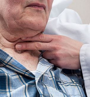 Getty image depicting patient and provider during speech therapy