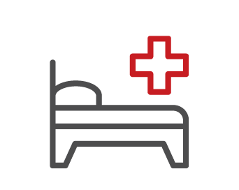 medical bed icon