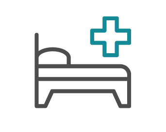 medical bed icon