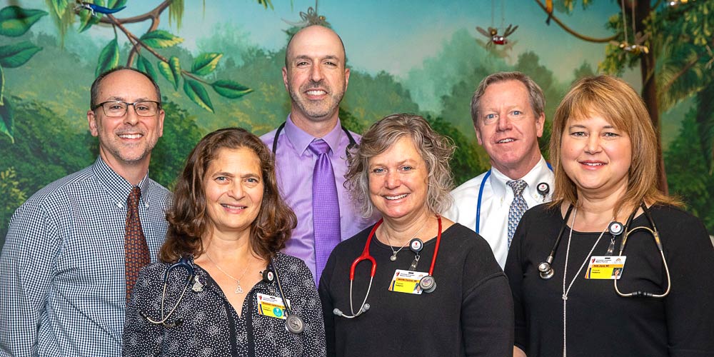 The staff of UH Rainbow Green Road Pediatrics