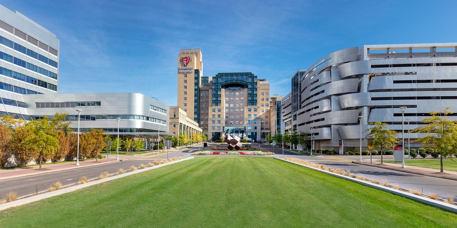 UH Cleveland Medical Center building.
