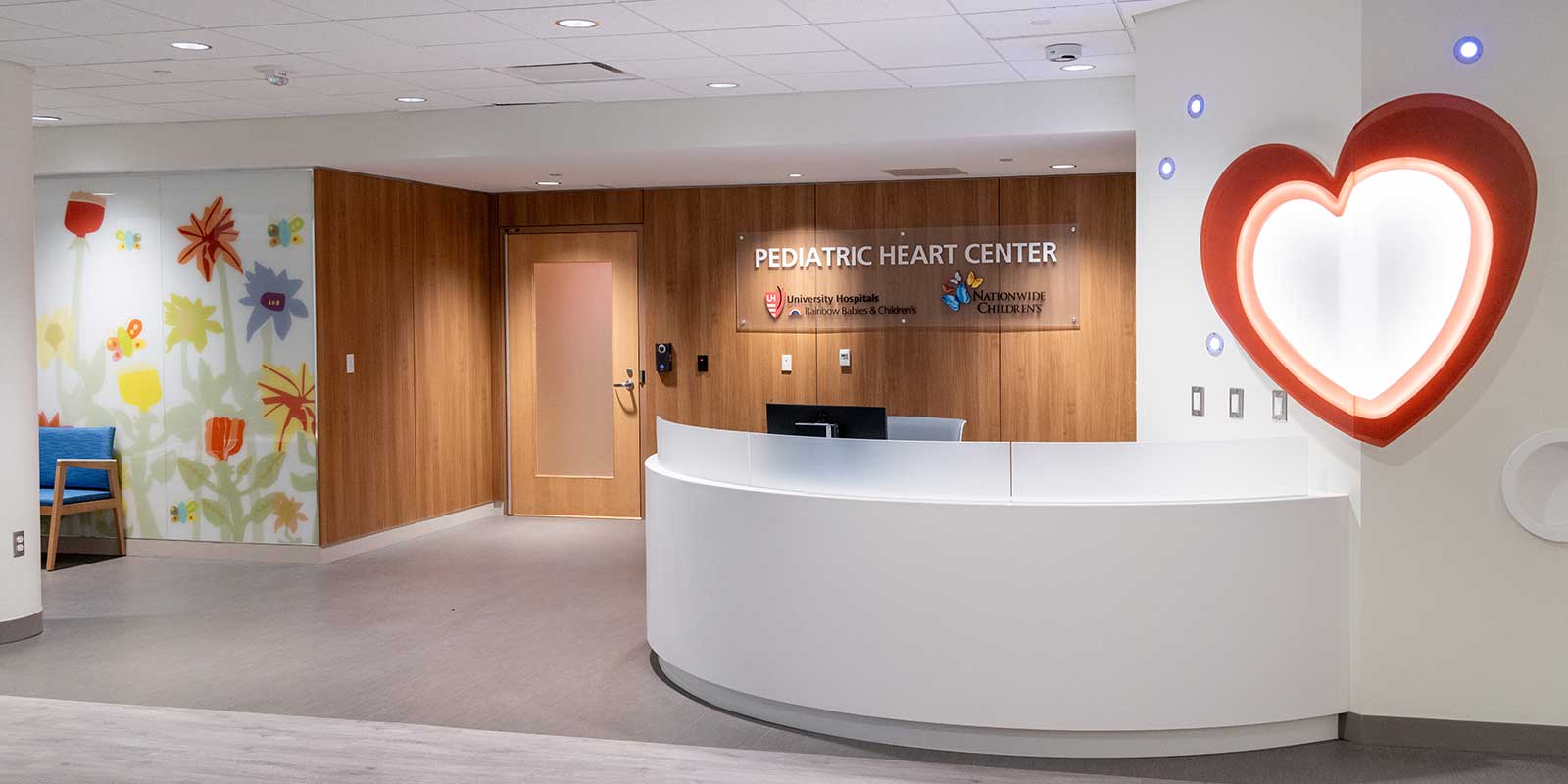 Pediatric Cardiac Intensive Care Unit (PCICU) at UH Rainbow, located in the Heart Center, at CMC.